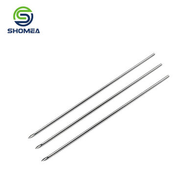 Customized 17G 100mm Knurled Lancet Tip Needle of Stainless Steel Material