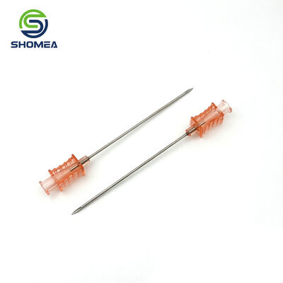 Customized 18G Interventional Needle for three bevel sharp puncture tip