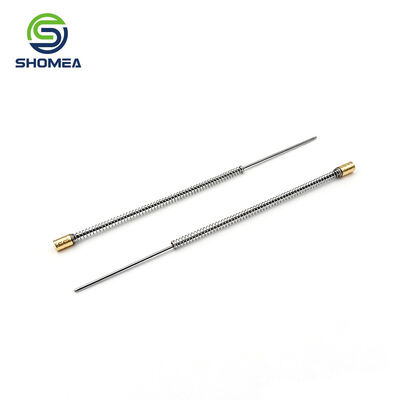 ​ Customized Nitinol Push Rod with Spring Assembly and Superelastic Performance