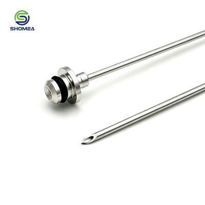 Customized Food Piercing Needle with Angled Hooked Tip