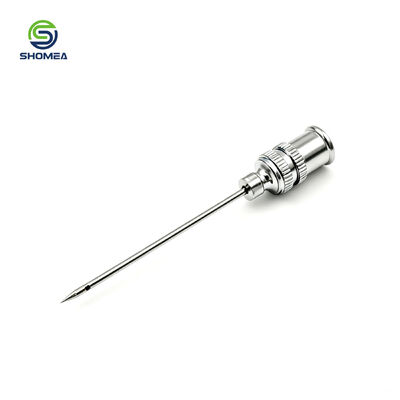  Customized Pencil Point Side Hole Needle with Knurled Custom Luer Lock