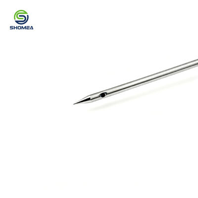  Customized Pencil Point Side Hole Needle with Knurled Custom Luer Lock