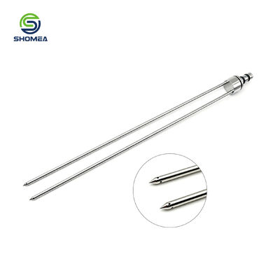 Customized Dual Prong Food Probe with Integrated Barb Fitting