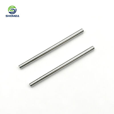 Customized Knurled Small Straight Tube with Threaded End