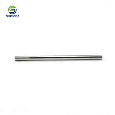 Customized Knurled Small Straight Tube with Threaded End