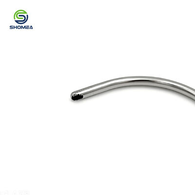 Customized Curved Polishing Blade for Precise Fluid Drainage
