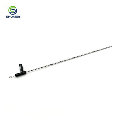 Customized RF Needle with Ergonomic T Handle and Depth Measurement Scale