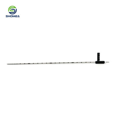 Customized RF Needle with Ergonomic T Handle and Depth Measurement Scale