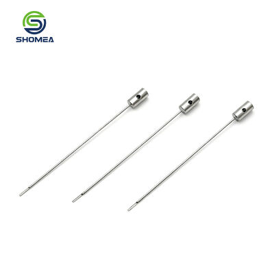 Customized Flat Tip Slotted Needle with Cylindrical Handle