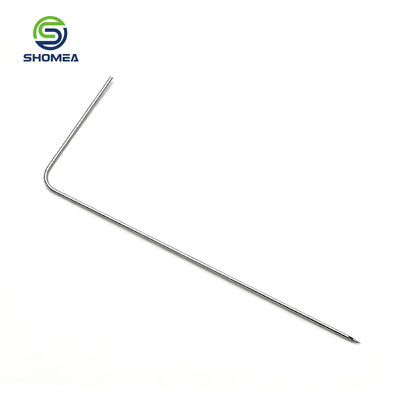 Customized Bent Tip Needle with 90 Degree Bend and Sharp Point
