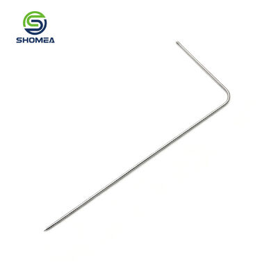 Customized Bent Tip Needle with 90 Degree Bend and Sharp Point