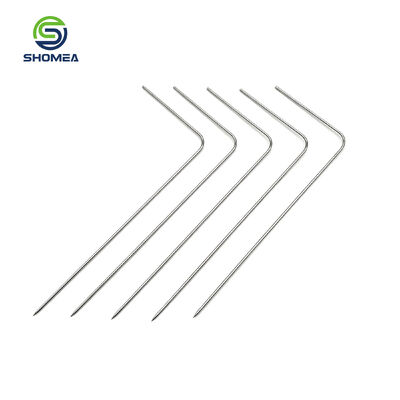 Customized Bent Tip Needle with 90 Degree Bend and Sharp Point