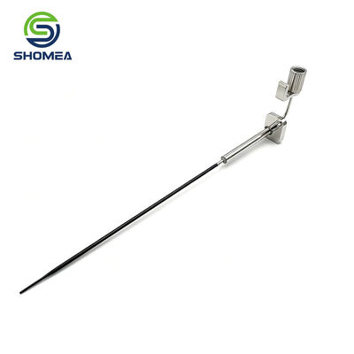 Customized L Bent Sampling Assembly with Ultra fine Tapered Black Probe