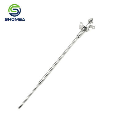 Customized IVD sampling needle with extended straight probe