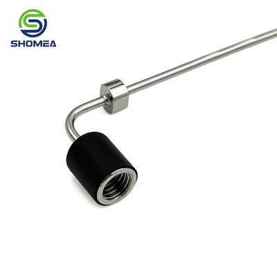 Customized IVD Bent sampling probe with black grip sleeve