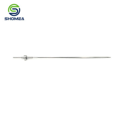 Customized IVD straight sampling probe with positioning limit collar