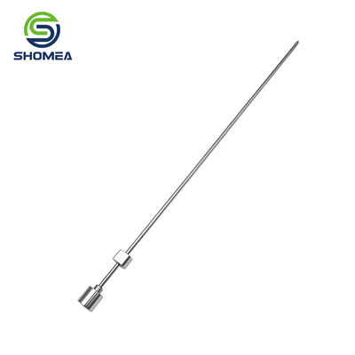 Customized Straight IVD sampling probe with cylindrical connection end