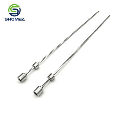 Customized Straight IVD sampling probe with cylindrical connection end