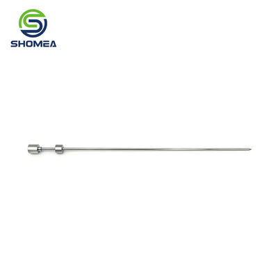 Customized Straight IVD sampling probe with cylindrical connection end