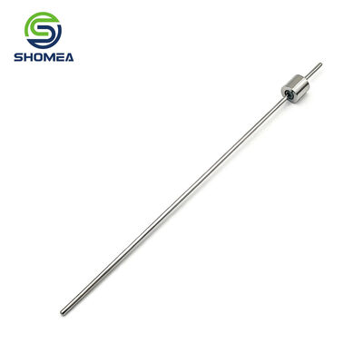 Customized precision sampling probe with long straight slender shaft