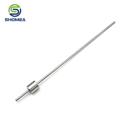 Customized precision sampling probe with long straight slender shaft