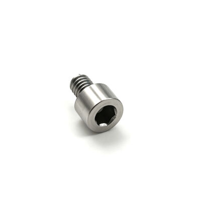 Customized TC4 Titanium Alloy Composite Temporary Abutment Component (Made to Customer Drawing)