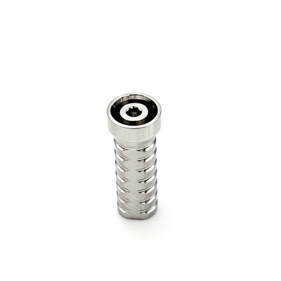 Customized TC4 Titanium Alloy Composite Temporary Abutment Component (Made to Customer Drawing)