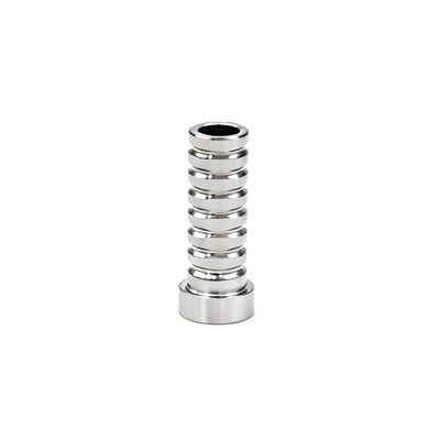 Customized TC4 Titanium Alloy Composite Temporary Abutment Component (Made to Customer Drawing)
