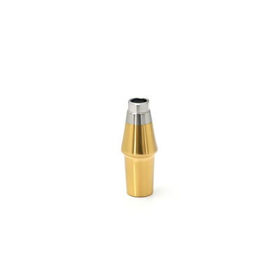 Componente de abutment recto de aleación de titanio TC4 personalizado (fabricado según el dibujo del cliente)