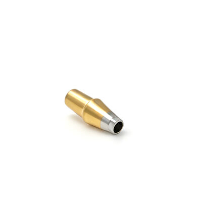 Componente de abutment recto de aleación de titanio TC4 personalizado (fabricado según el dibujo del cliente)