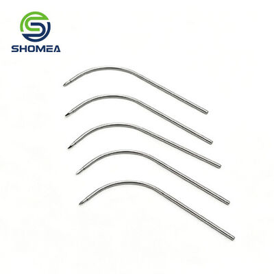 Customized Solid Bent Suture Needle with Curved Body Design