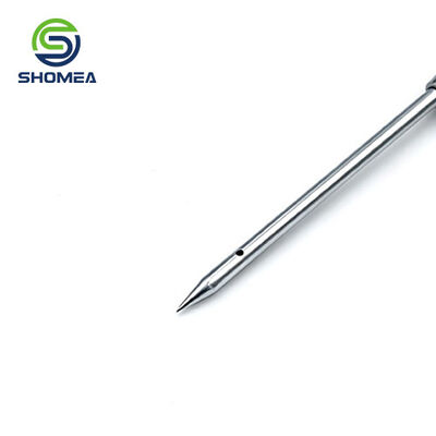 Customized Precision Machined Needle With Knurled Hub