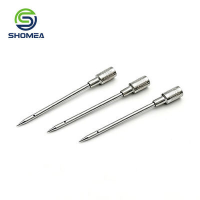 Customized Precision Machined Needle With Knurled Hub