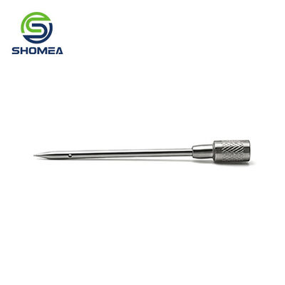 Customized Precision Machined Needle With Knurled Hub