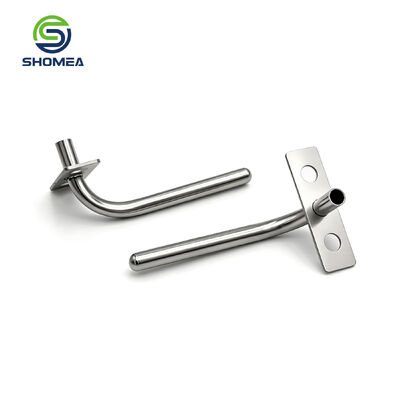 Customized Round Closed End Bent Tube With Polished Ergonomic Handle