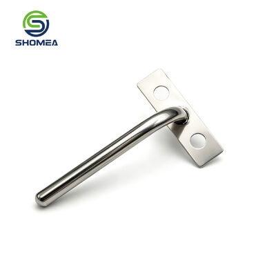 Customized Round Closed End Bent Tube With Polished Ergonomic Handle