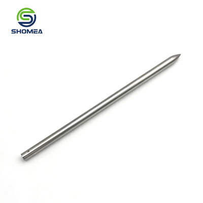 Customized Tapered Tip Hollow Guide Tube With Sharp Conical Head