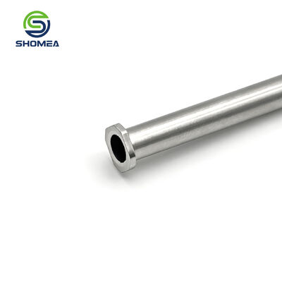 Customized Hex Flange Hollow Guide Tube With Polished Round Head
