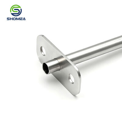 Customized Metal Tube With Double Hole Fixing Flange