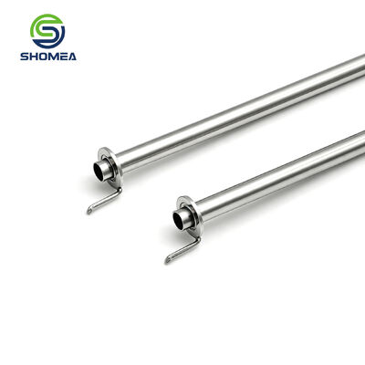 Customized Hollow Metal Tube with Bent Hanging Tab