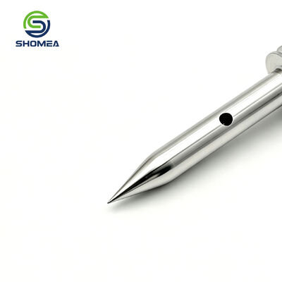 Customized Hollow Tapered Tip Probe With Multi Stage Annular Grooves