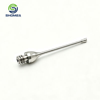 Customized mirror polished phaco needle with streamlined base