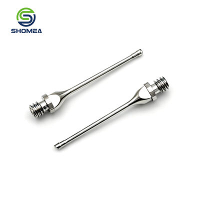 Customized mirror polished phaco needle with streamlined base