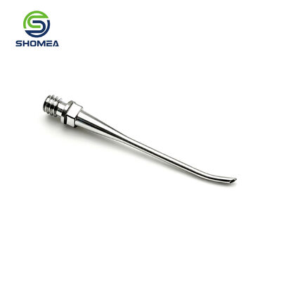 Customized ophthalmi angled phaco needle with tapered body