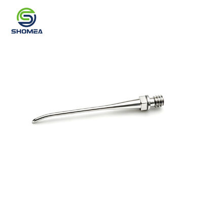 Customized ophthalmi angled phaco needle with tapered body