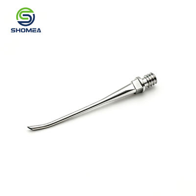 Customized ophthalmi angled phaco needle with tapered body