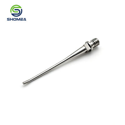 Customized ophthalmi angled phaco needle with tapered body