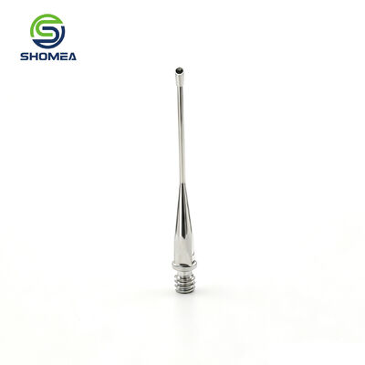 Customized CNC Machined Phaco Needle with Polished Lumen and Threaded Hub