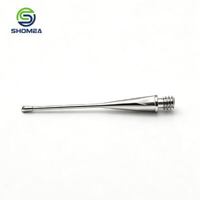 Customized CNC Machined Phaco Needle with Polished Lumen and Threaded Hub
