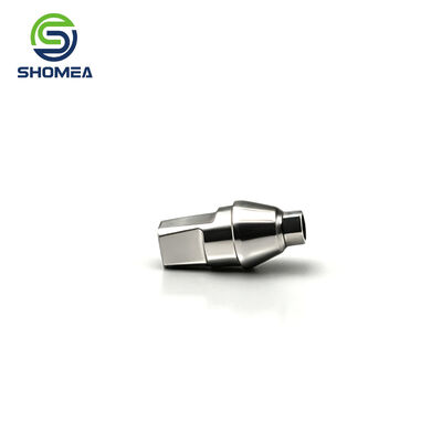 Customized TC4 Titanium Alloy Straight Abutment Component with Hexagonal Connection (Made to Customer Drawing)